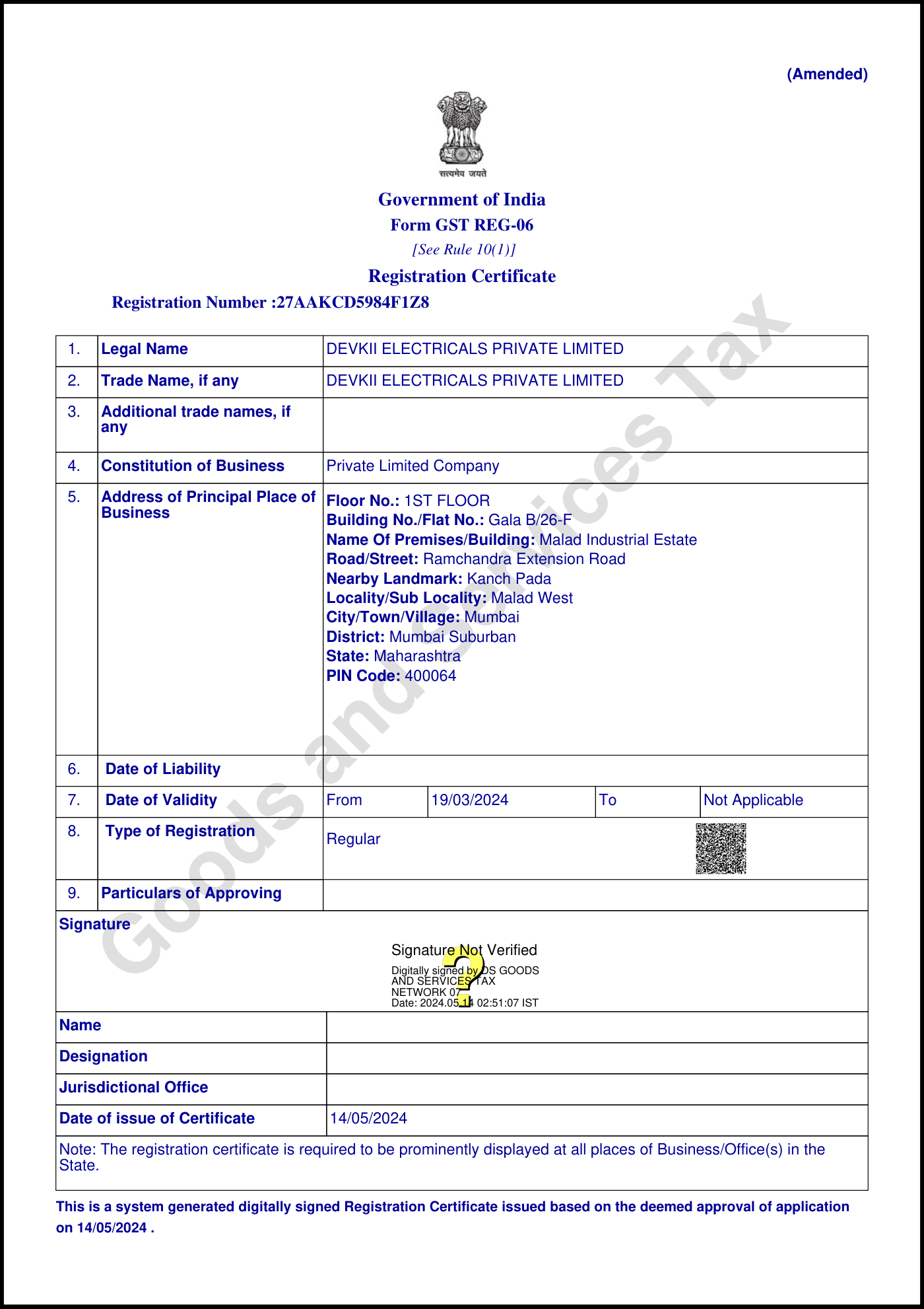 GST Registration